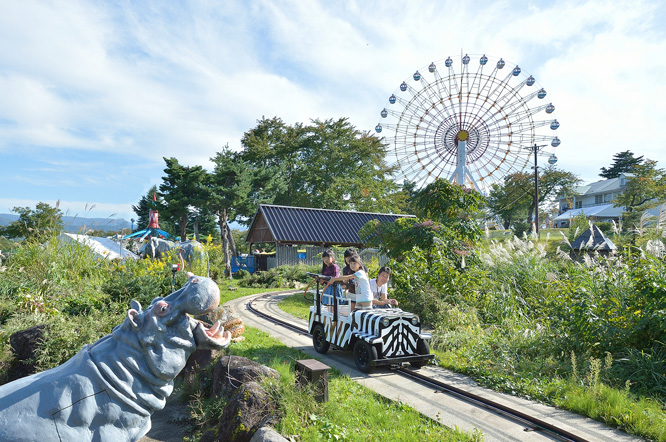 妙高サンシャインリゾート遊園地内